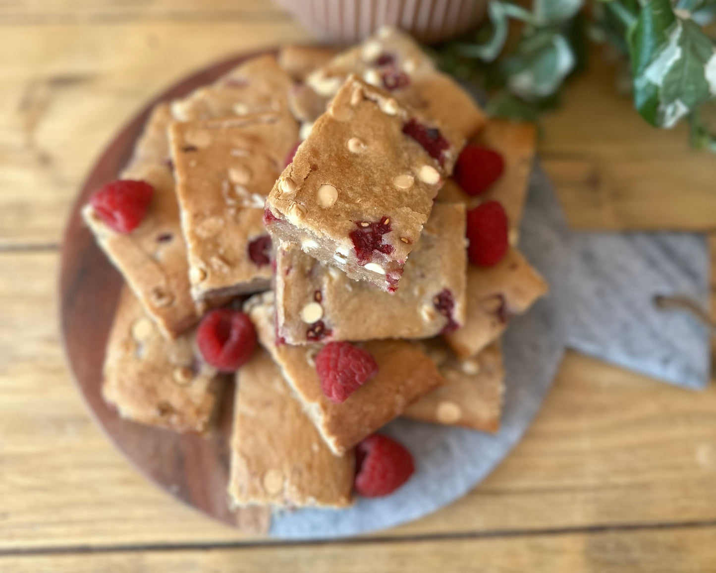 Handmade Chocolate Brownies and White Chocolate and Raspberry Blondies - Benny's Bakes
