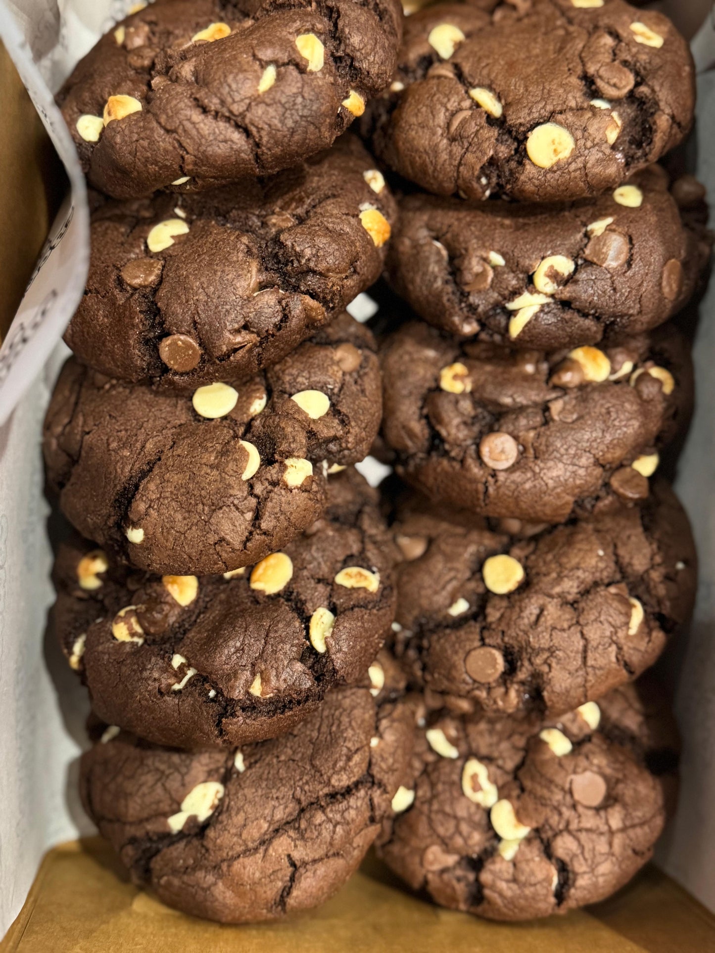 Handmade Triple Chocolate Cookies - Benny's Bakes