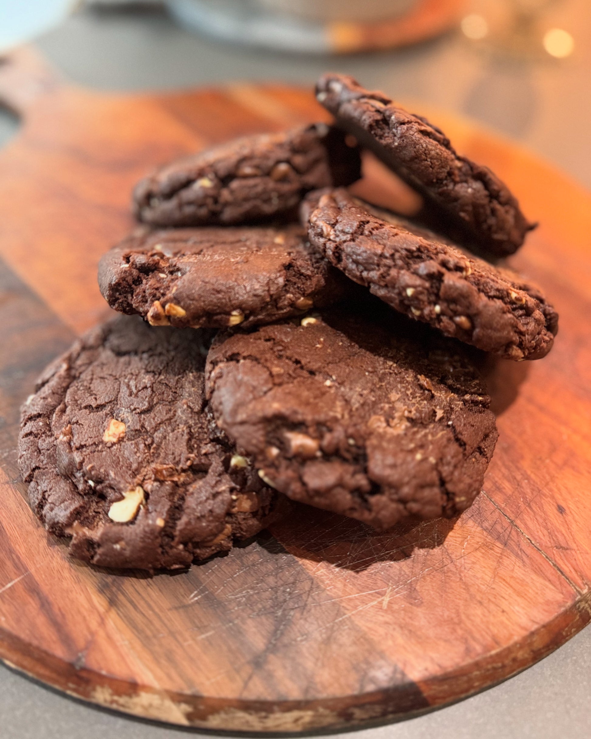 Handmade Triple Chocolate Cookies - Benny's Bakes