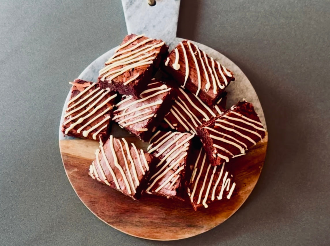 Handmade Red Velvet Brownies